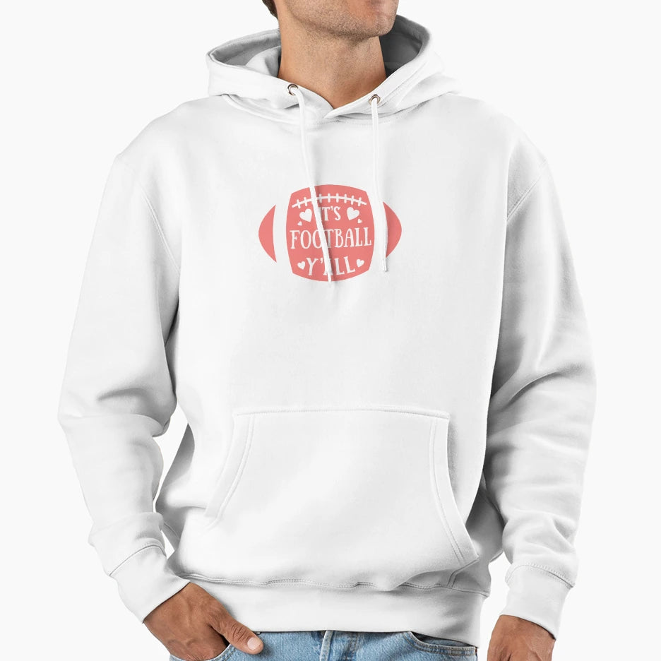 Rugby Football Am Ricain Its Hoodie - Casual Everyday Wear Men Women - T-Shirt, Sweatshirt, Hoodie
