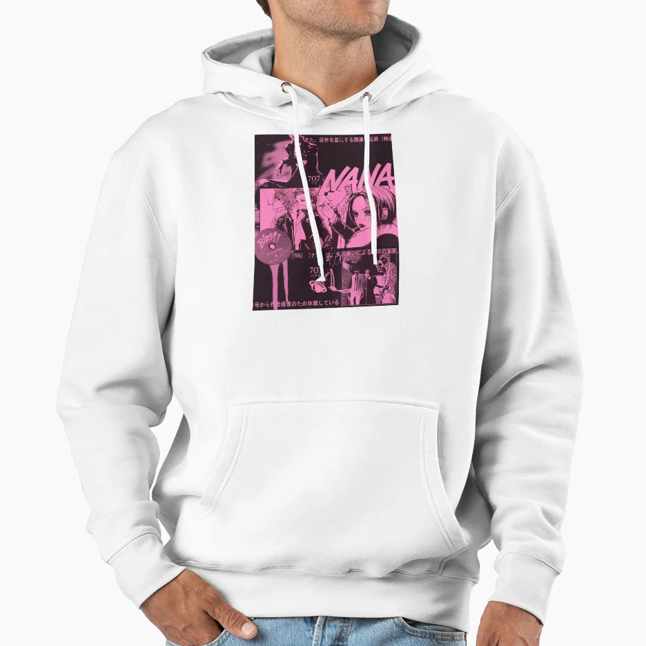 Nana Anime Hoodie - Custom Art Print Unisex - T-Shirt, Sweatshirt, Hoodie