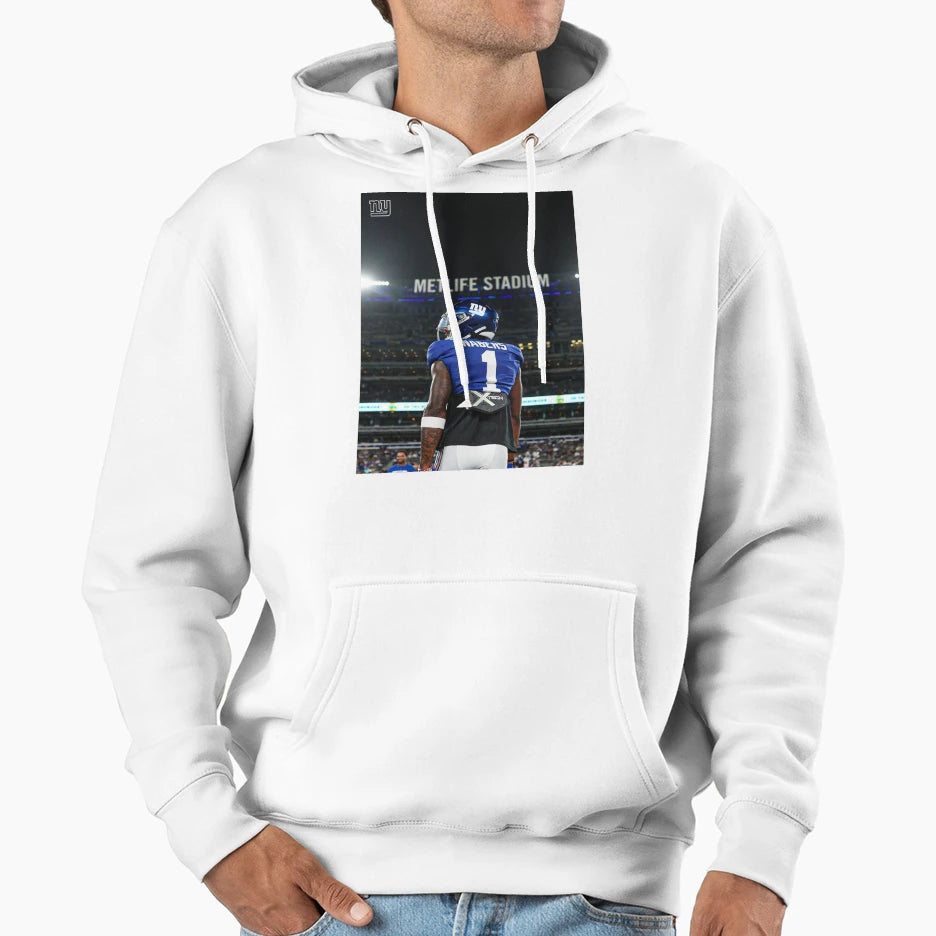 Metlife Nabers Hoodie - Aesthetic Graphic for Adults - T-Shirt, Sweatshirt, Hoodie