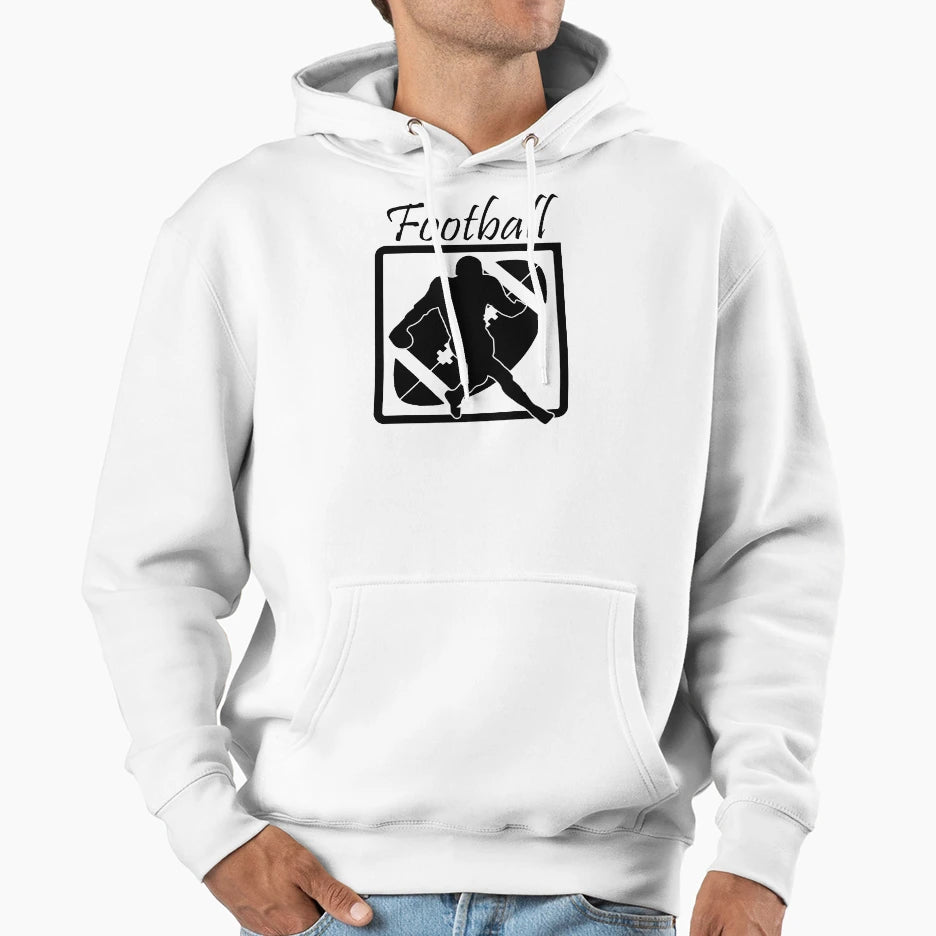 Football Hoodie - Graphic Print Unisex - T-Shirt, Sweatshirt, Hoodie