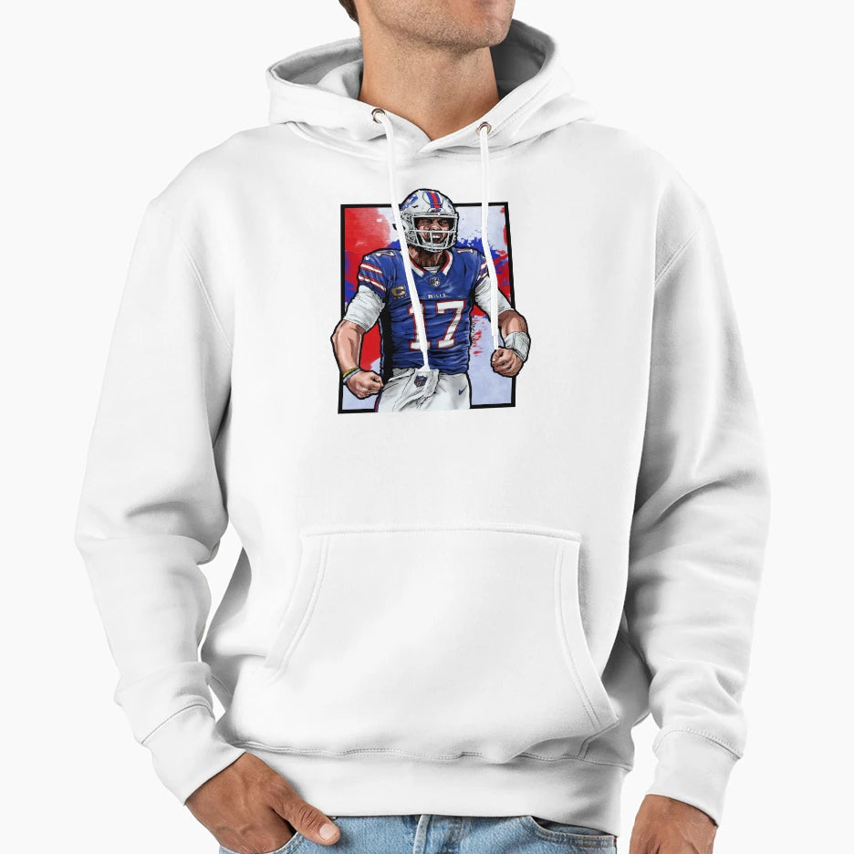 Allen Flex Hoodie - Fun Novelty Design for Adults - T-Shirt, Sweatshirt, Hoodie