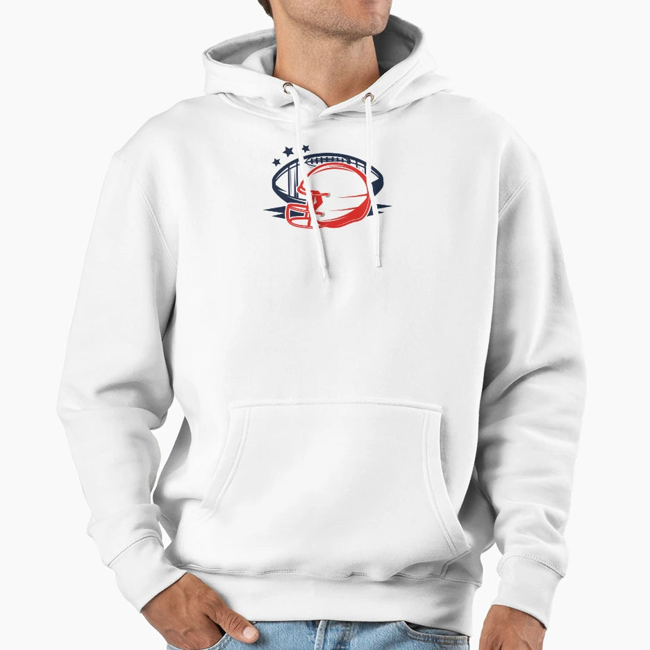 American Football Hoodie - Graphic Print Men Women - T-Shirt, Sweatshirt, Hoodie
