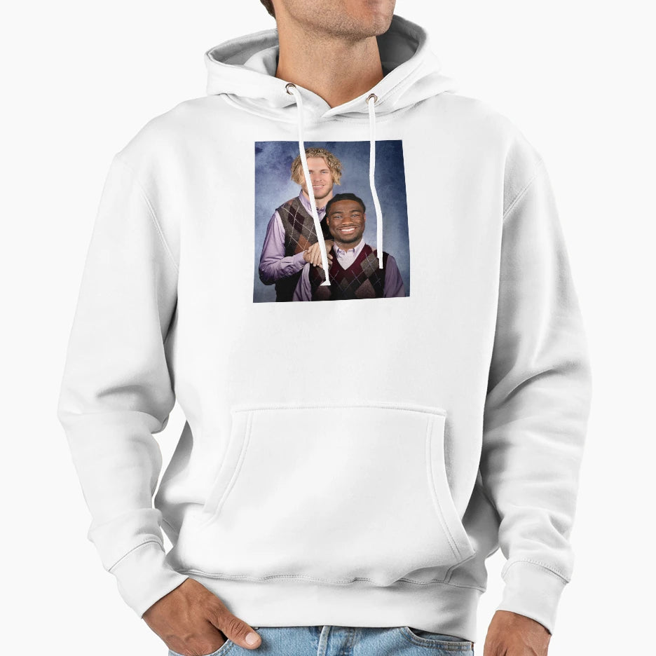 Cooper Kupp Jalen Milroe Football Hoodie - Custom Art Print Men Women - T-Shirt, Sweatshirt, Hoodie