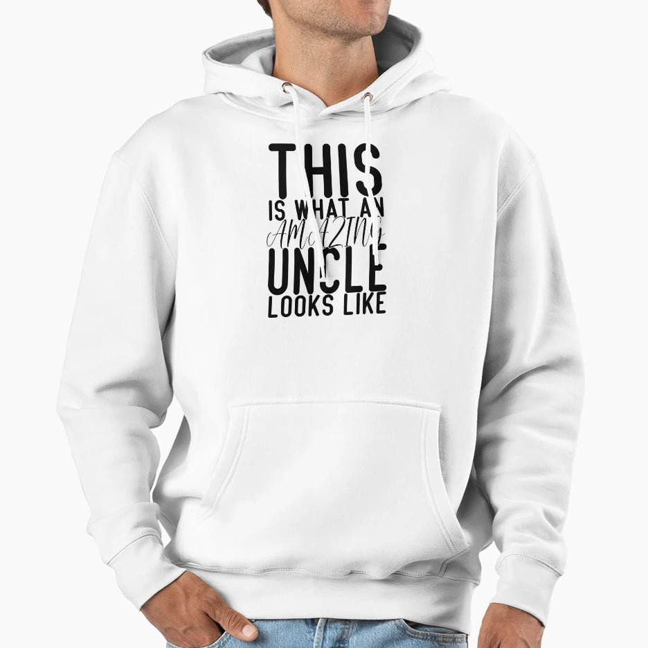 Amazing Uncle Hoodie - Aesthetic Graphic for Adults - T-Shirt, Sweatshirt, Hoodie
