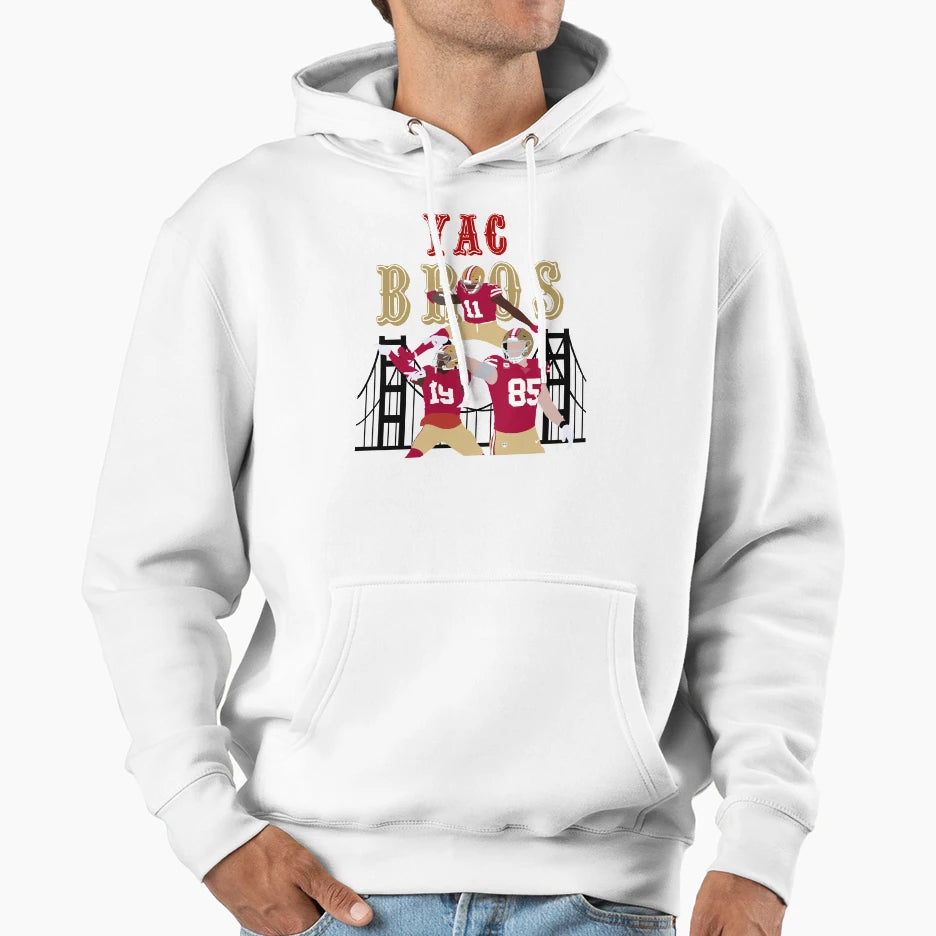 Yac Bros Hoodie - Trendy Graphic Men Women - T-Shirt, Sweatshirt, Hoodie