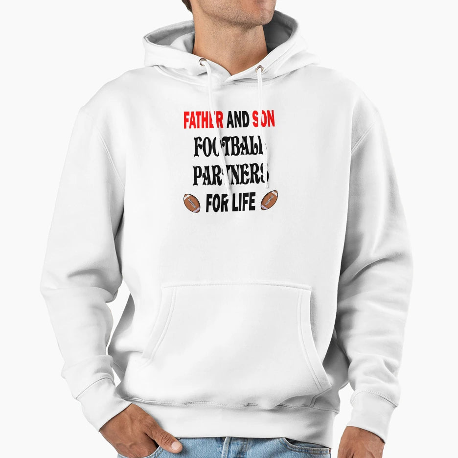 American Football Hoodie - Minimalist Print Unisex - T-Shirt, Sweatshirt, Hoodie