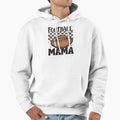 Football Mama Glitter Hoodie - Custom Art Print for Adults - T-Shirt, Sweatshirt, Hoodie
