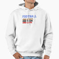 Football One Sport Team Love Fan T-Shirt - Custom Art Print Unisex - T-Shirt, Sweatshirt, Hoodie