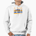 Los Angeles Football Yellow Blue Hoodie - Fun Novelty Design Men Women - T-Shirt, Sweatshirt, Hoodie