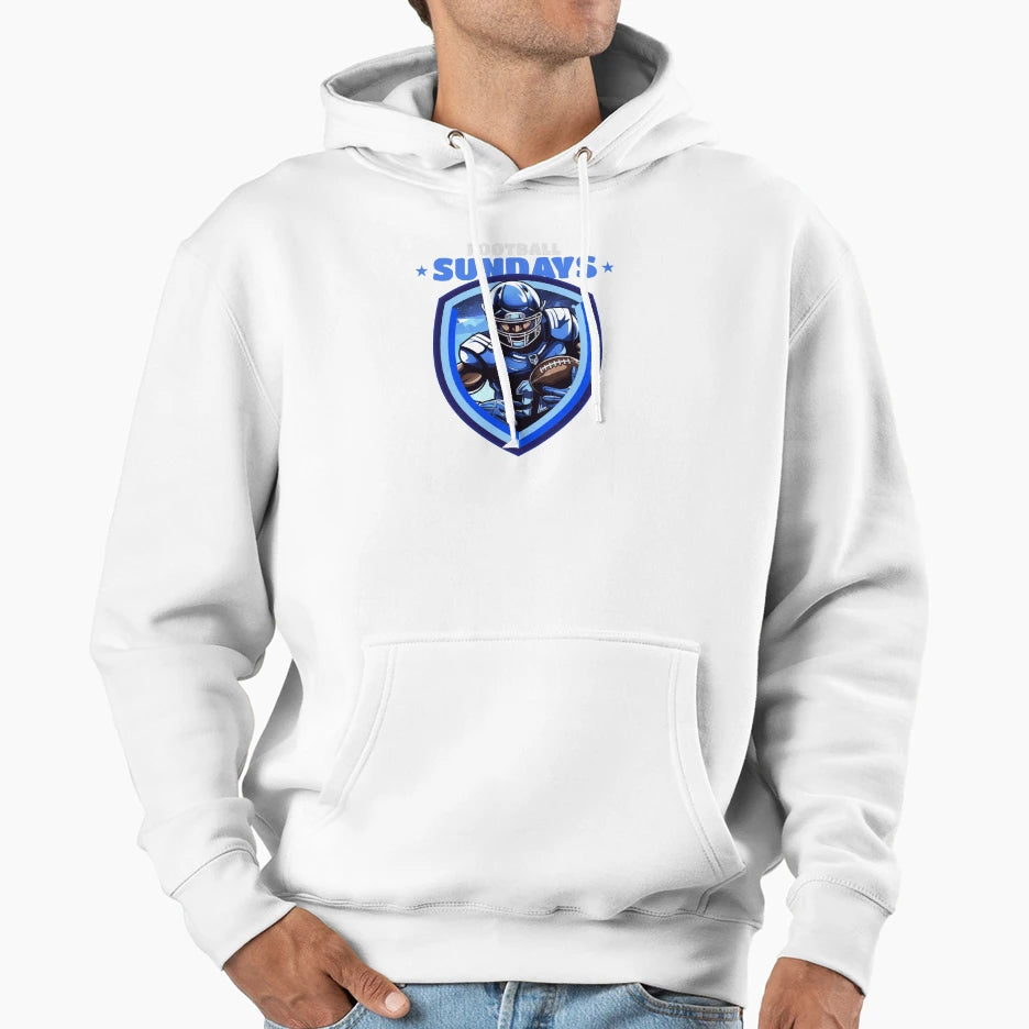 Football Sundays Hoodie - Casual Everyday Wear for Adults - T-Shirt, Sweatshirt, Hoodie