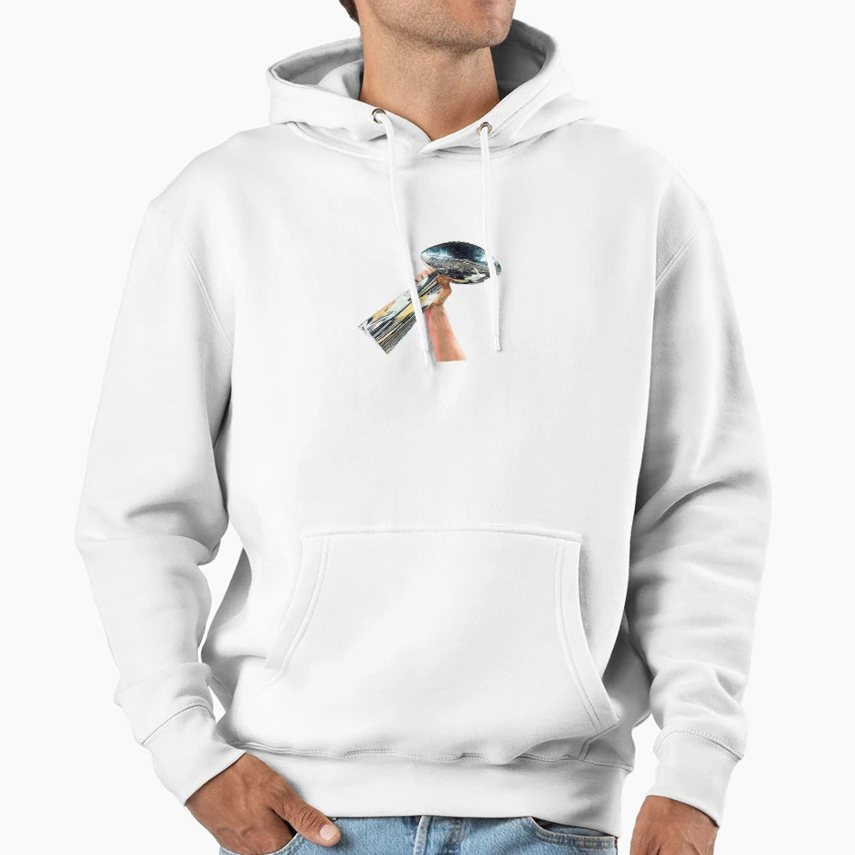 Superbowl Silver Hoodie - Casual Everyday Wear Unisex - T-Shirt, Sweatshirt, Hoodie