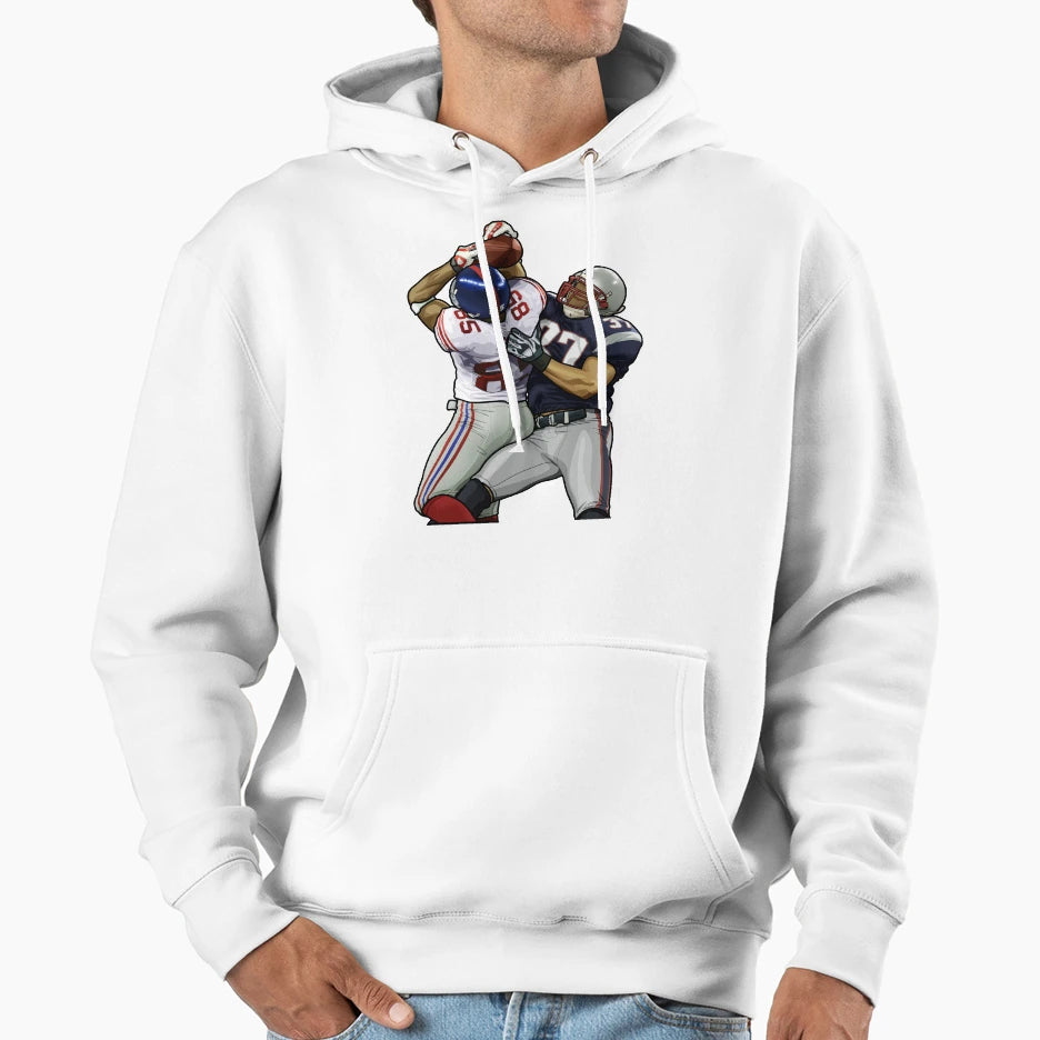 David Tyree Helmet Catch Hoodie - Unique Graphic Men Women - T-Shirt, Sweatshirt, Hoodie