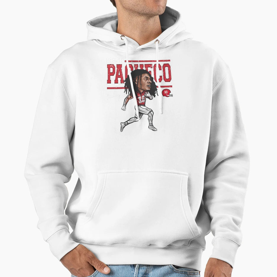 Isiah Pacheco Kansas City Hoodie - Streetwear Style for Adults - T-Shirt, Sweatshirt, Hoodie