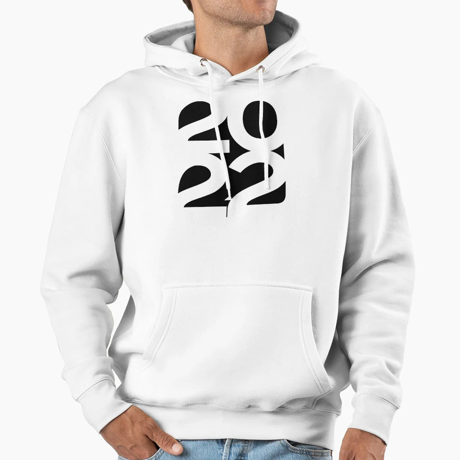 2022 Happy New Year Hoodie - Novelty Apparel Unisex - T-Shirt, Sweatshirt, Hoodie