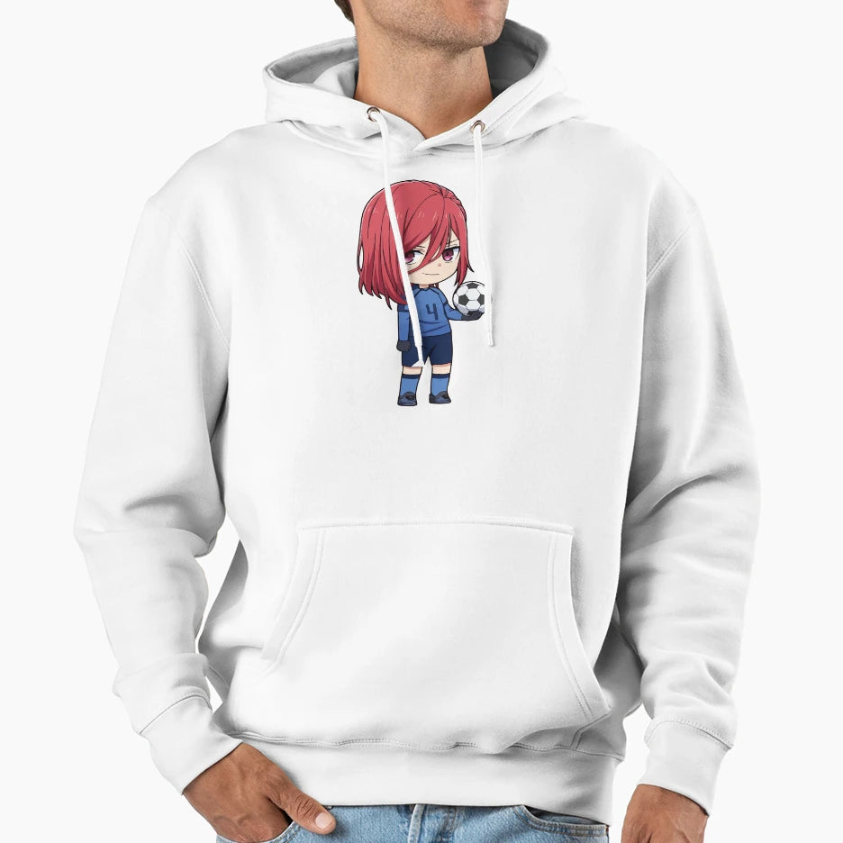 Hyoma Chigiri Blue Lock Anime Hoodie - Minimalist Print Men Women - T-Shirt, Sweatshirt, Hoodie
