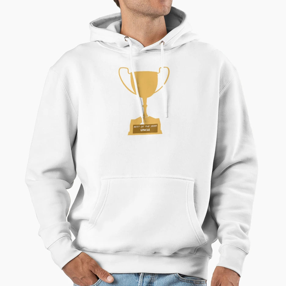 Best Year Uncle Hoodie - Graphic Print Men Women - T-Shirt, Sweatshirt, Hoodie