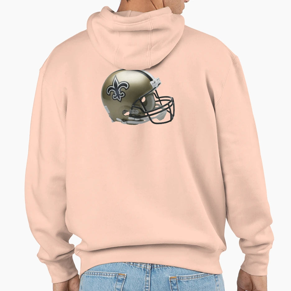 Helmet Saints Icon Hoodie - Graphic Print Men Women - T-Shirt, Sweatshirt, Hoodie