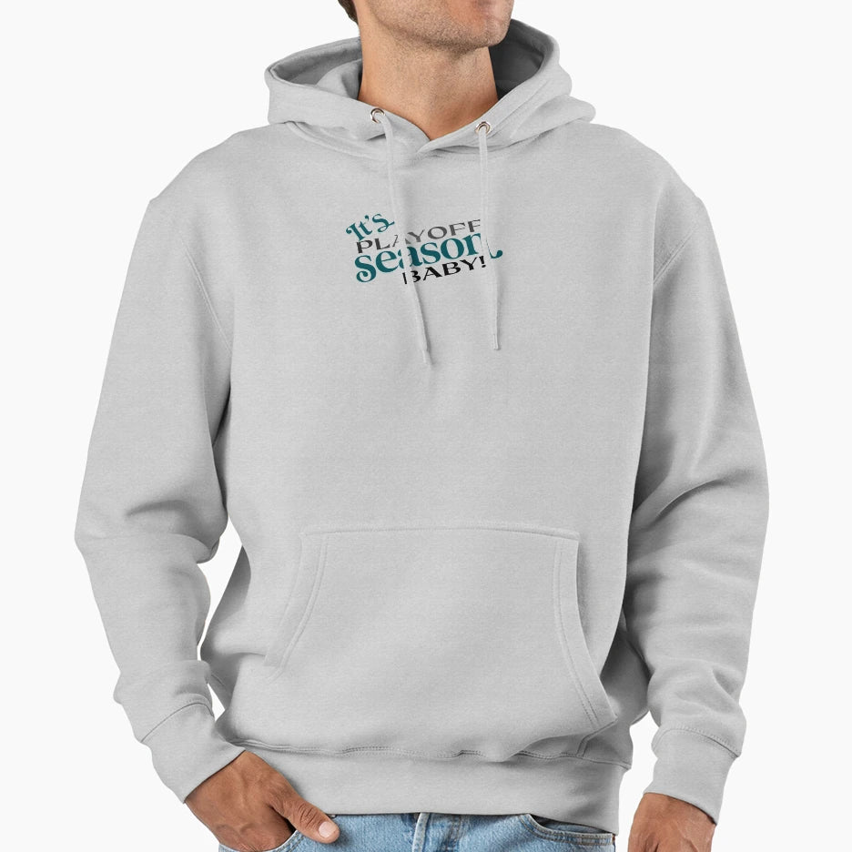 Its Playoff Season Philly Green Hoodie - Aesthetic Graphic for Adults - T-Shirt, Sweatshirt, Hoodie