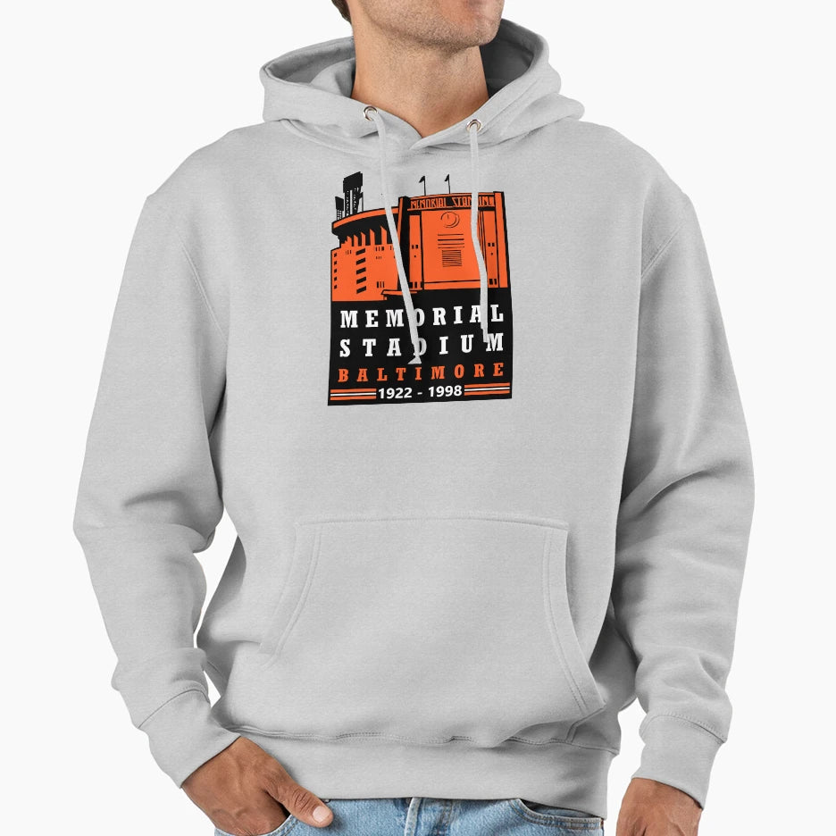 Memorial Stadium Hoodie - Aesthetic Graphic for Adults - T-Shirt, Sweatshirt, Hoodie
