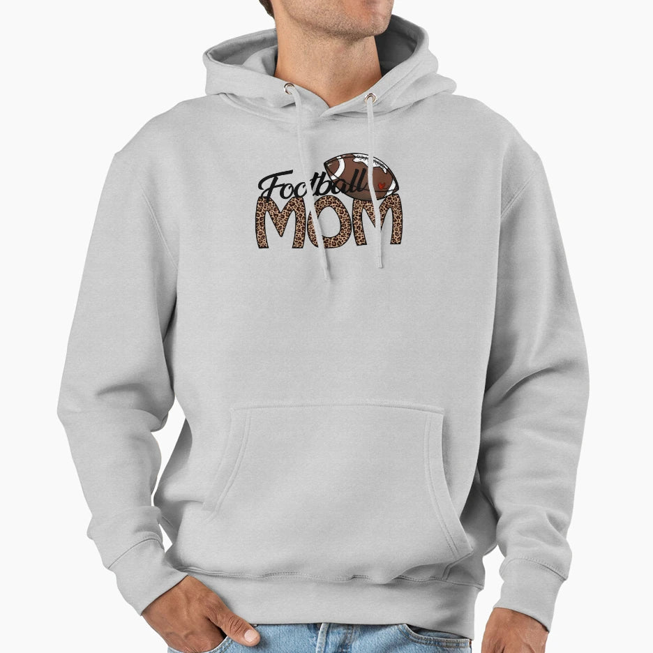 Football Mom Gift Football Lovers Hoodie - Graphic Print for Adults - T-Shirt, Sweatshirt, Hoodie