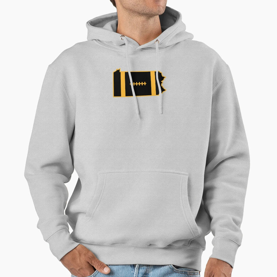 Keystone State Football Steelers Hoodie - Unique Graphic Men Women - T-Shirt, Sweatshirt, Hoodie