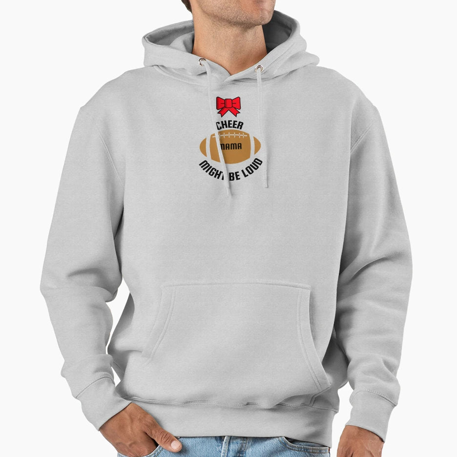 Cheer Mama Hoodie - Casual Everyday Wear for Adults - T-Shirt, Sweatshirt, Hoodie
