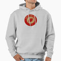 San Francisco Football Logo Red Hoodie - Novelty Apparel for Adults - T-Shirt, Sweatshirt, Hoodie