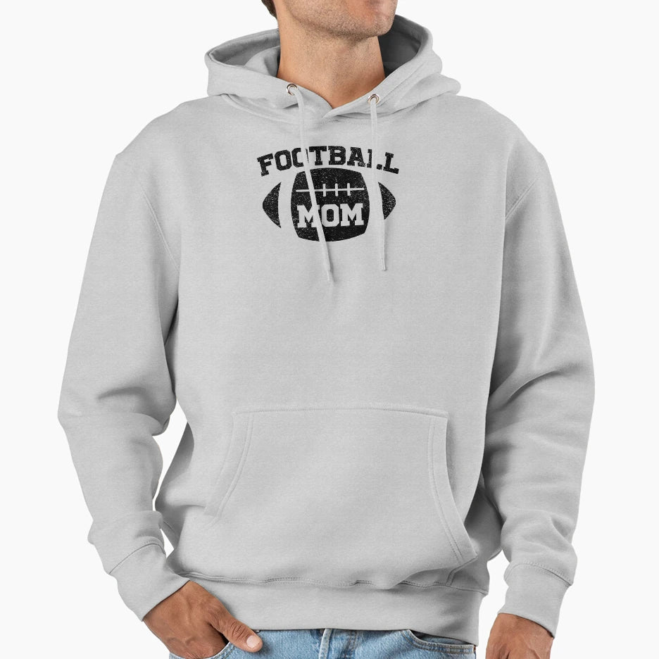 Football Mom Hoodie - Trendy Graphic Unisex - T-Shirt, Sweatshirt, Hoodie