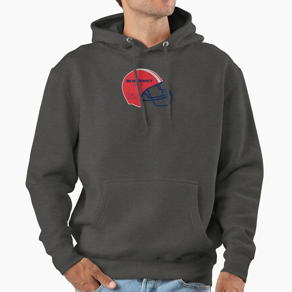 Newark New Jersey Nj Football Hoodie - Casual Everyday Wear Men Women - T-Shirt, Sweatshirt, Hoodie
