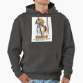 Blueprint Digital Art Hoodie - Minimalist Print for Adults - T-Shirt, Sweatshirt, Hoodie