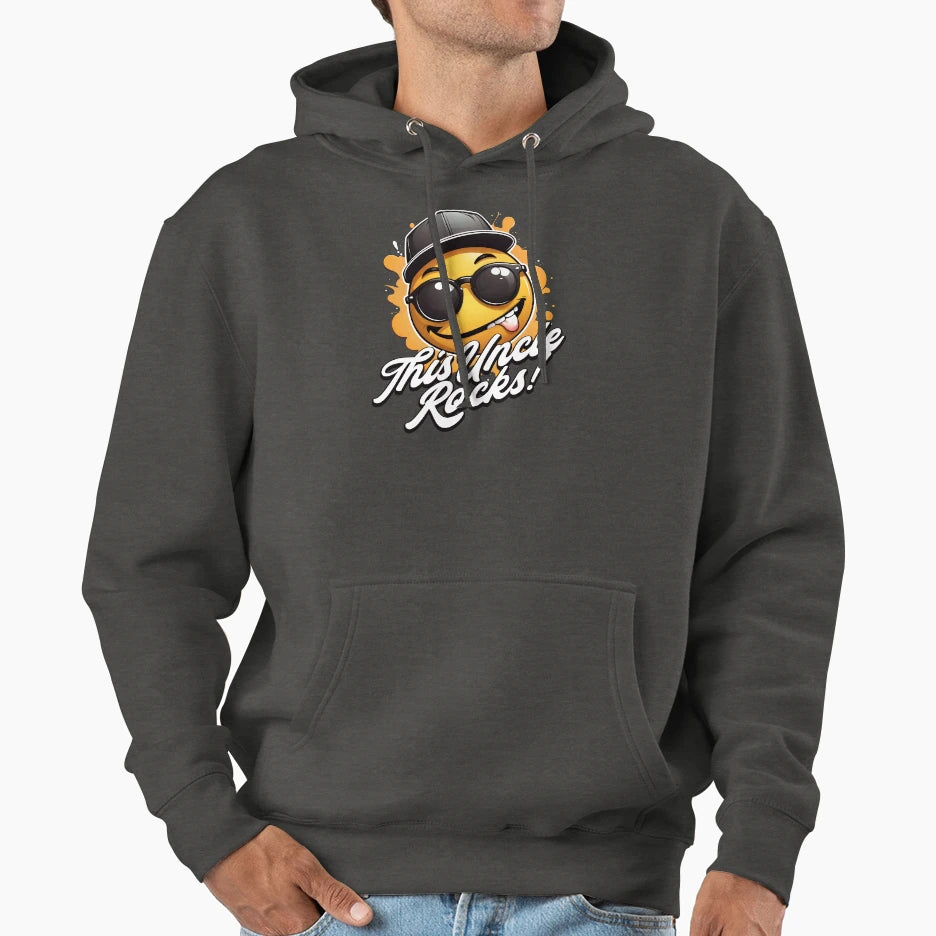 This Uncle Rocks Hoodie - Graphic Print Men Women - T-Shirt, Sweatshirt, Hoodie