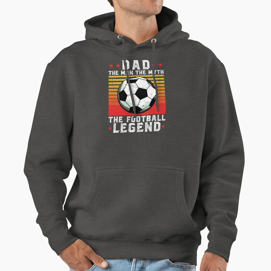 Legend Best Dad Daddy Father Fatherday Hoodie - Graphic Print for Adults - T-Shirt, Sweatshirt, Hoodie