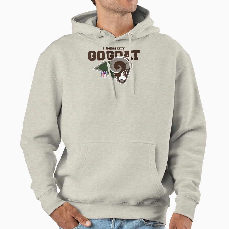 Lumiose City Gogoat Hoodie - Minimalist Print for Adults - T-Shirt, Sweatshirt, Hoodie