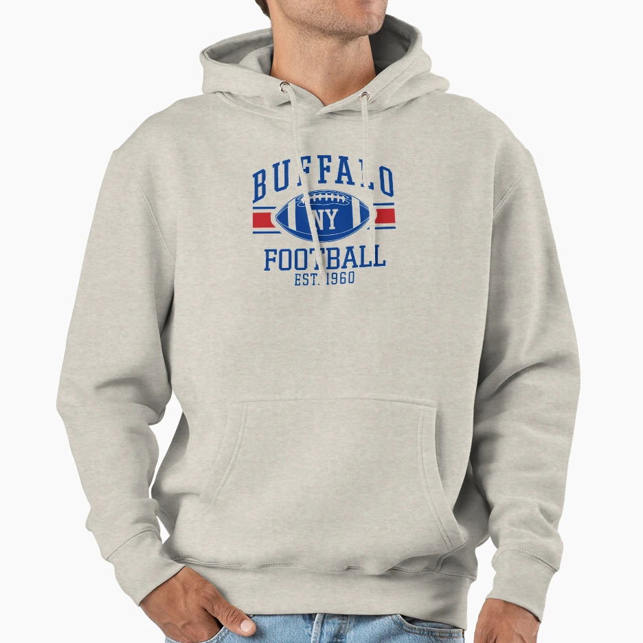 Buffalo New York Football Ny Mafia Hoodie - Aesthetic Graphic for Adults - T-Shirt, Sweatshirt, Hoodie