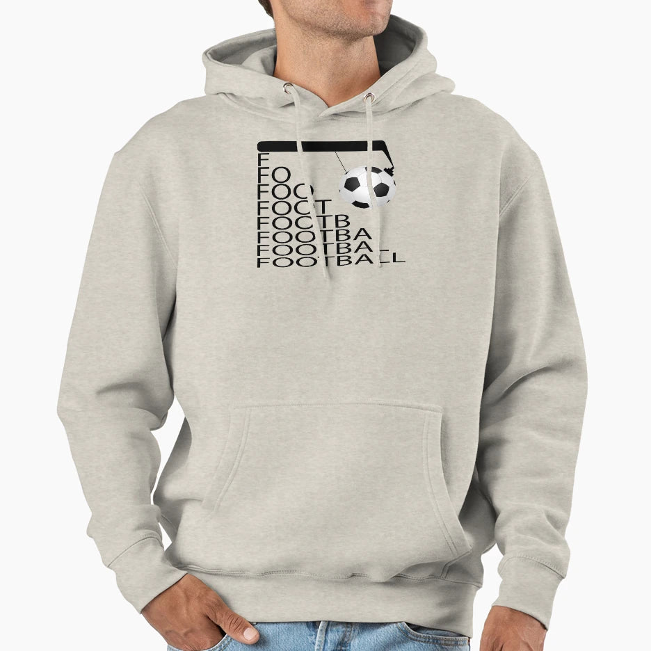 Football Hoodie - Fun Novelty Design Unisex - T-Shirt, Sweatshirt, Hoodie
