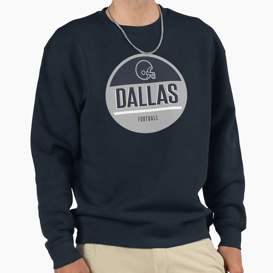 Dallas Football Sweatshirt - Fun Novelty Design for Adults - T-Shirt, Sweatshirt, Hoodie