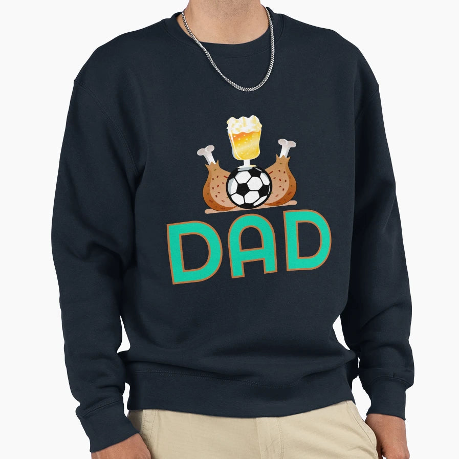 Fathers Day Barbecue Sweatshirt - Graphic Print Unisex - T-Shirt, Sweatshirt, Hoodie