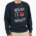 Never Forget 28 3 Historic Comeback T-Shirt - Minimalist Print Men Women - T-Shirt, Sweatshirt, Hoodie