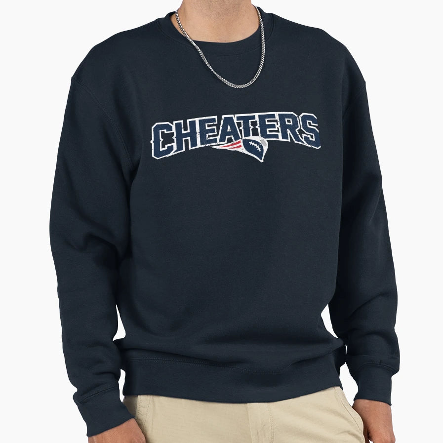 Cheaters Sweatshirt - Fun Novelty Design for Adults - T-Shirt, Sweatshirt, Hoodie