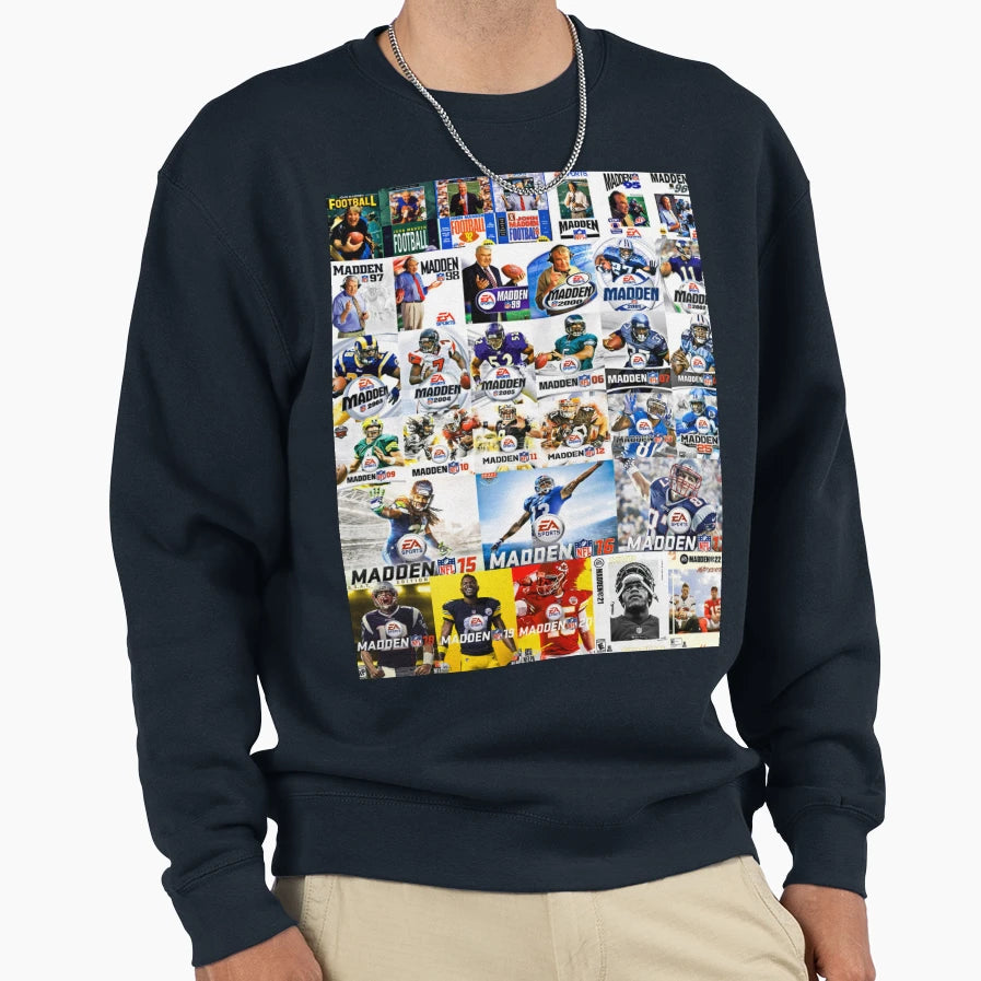 John Madden Sweatshirt - Aesthetic Graphic Unisex - T-Shirt, Sweatshirt, Hoodie