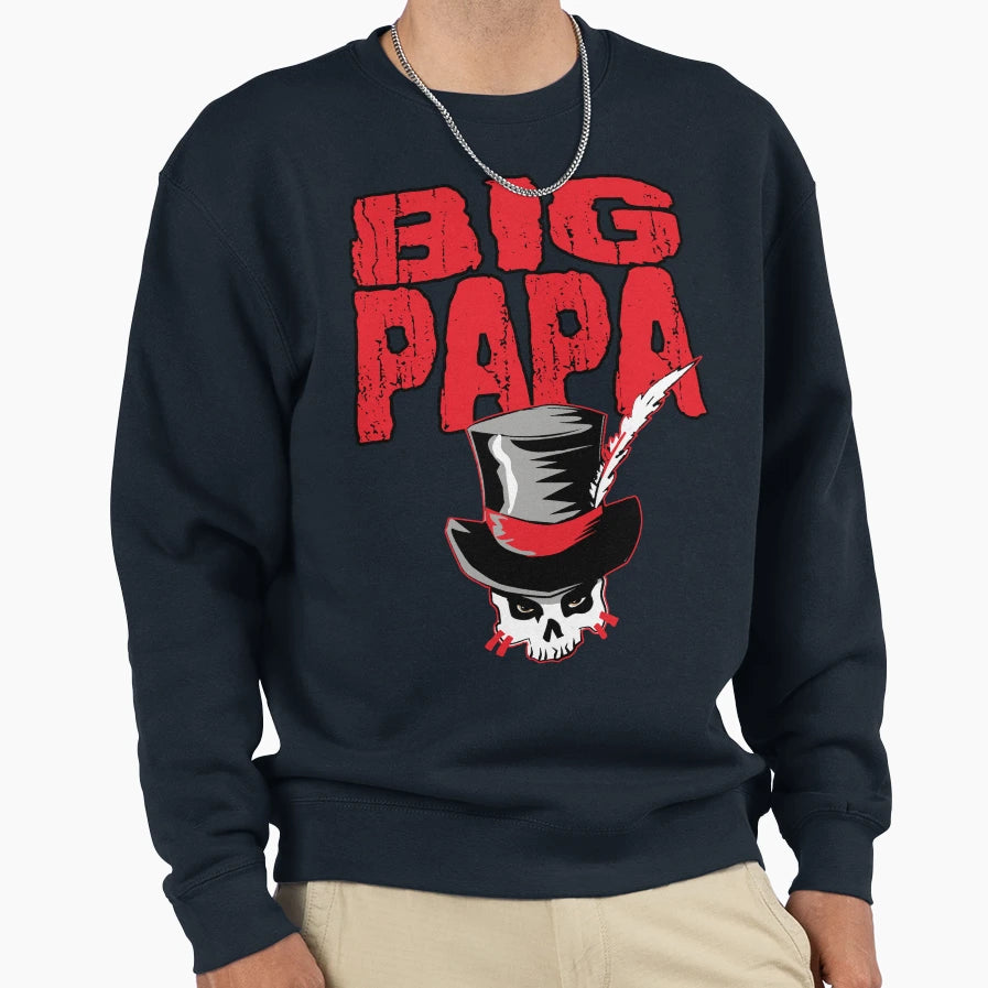 Big Papa Sweatshirt - Minimalist Print Men Women - T-Shirt, Sweatshirt, Hoodie