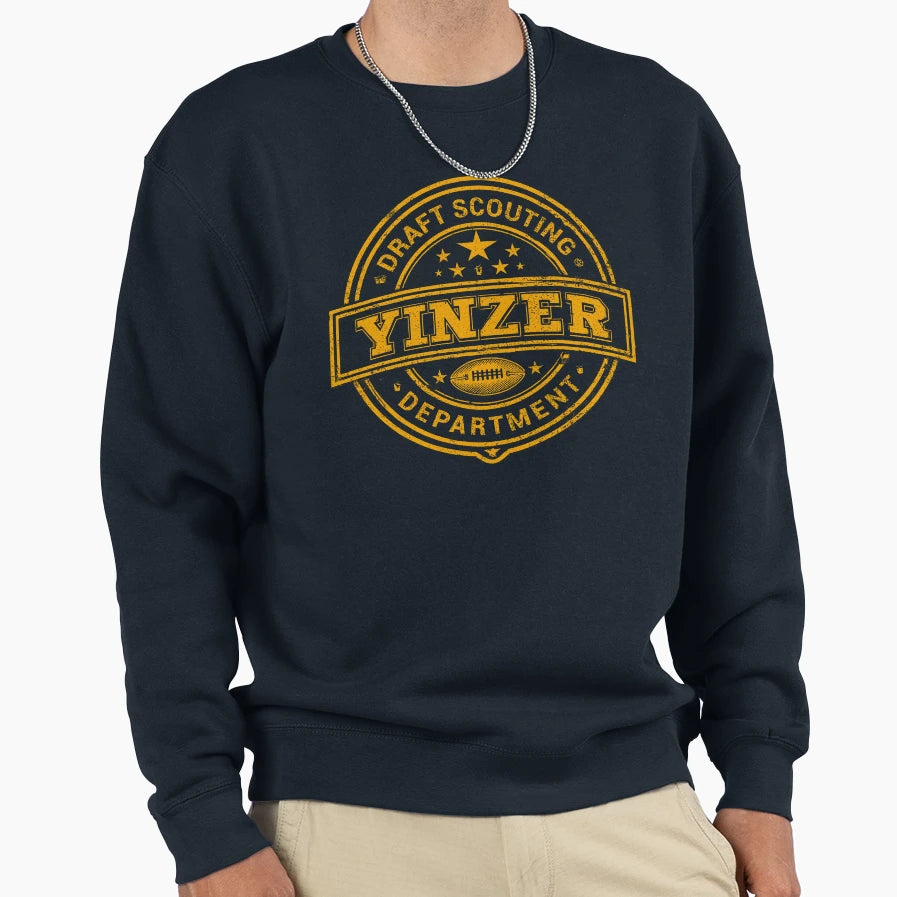 Yinzer Scouting Department Sweatshirt - Casual Everyday Wear for Adults - T-Shirt, Sweatshirt, Hoodie