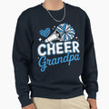 Cheer Grandpa Family Support Sport Sweatshirt - Graphic Print for Adults - T-Shirt, Sweatshirt, Hoodie