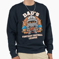 Dads Fantasy Football League Kawaii Sweatshirt - Graphic Print Unisex - T-Shirt, Sweatshirt, Hoodie