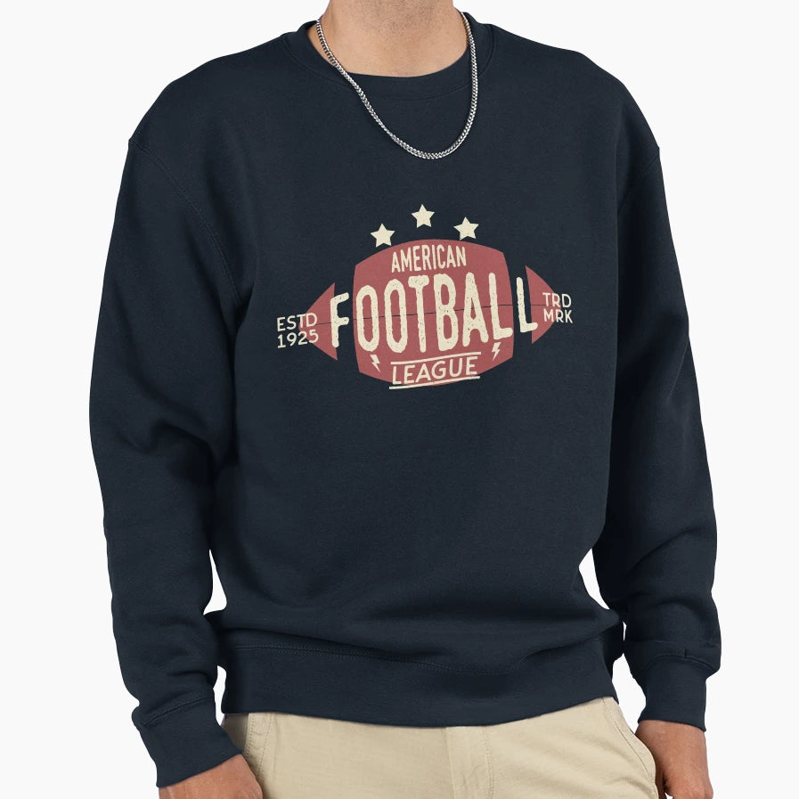 Football League Logo Sweatshirt - Unique Graphic Men Women - T-Shirt, Sweatshirt, Hoodie