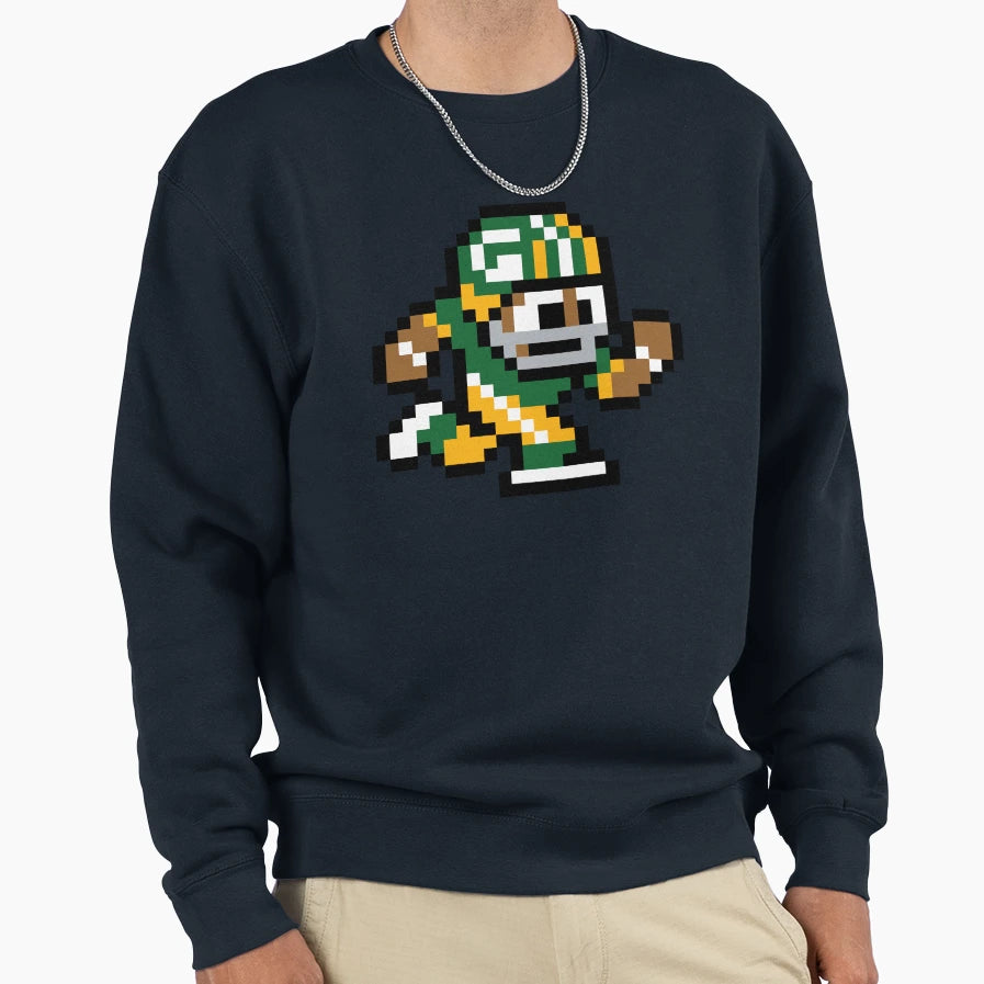 Green Bay Packers Tecmo Super Bowl Sweatshirt - Trendy Graphic for Adults - T-Shirt, Sweatshirt, Hoodie
