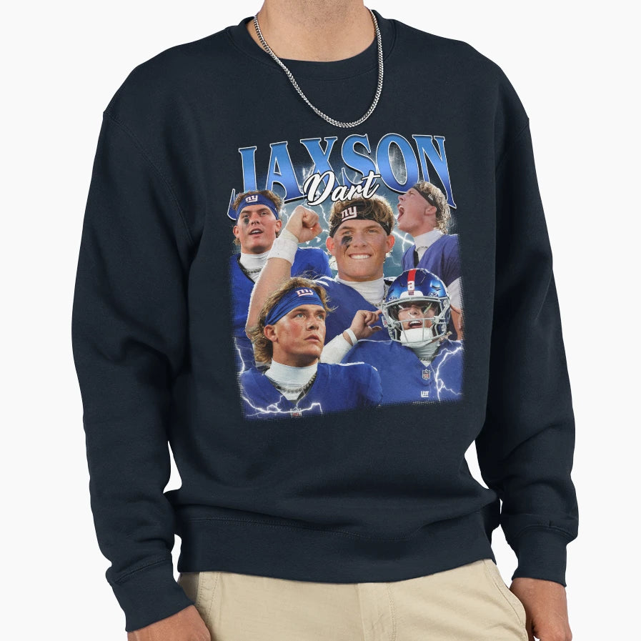Jaxson Dart Sweatshirt - Graphic Print Men Women - T-Shirt, Sweatshirt, Hoodie
