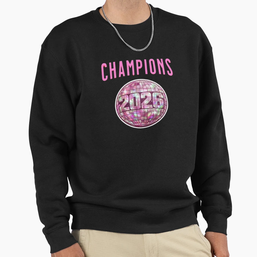 Champions 2026 Football Game Day Soccer T-Shirt - Graphic Print for Adults - T-Shirt, Sweatshirt, Hoodie