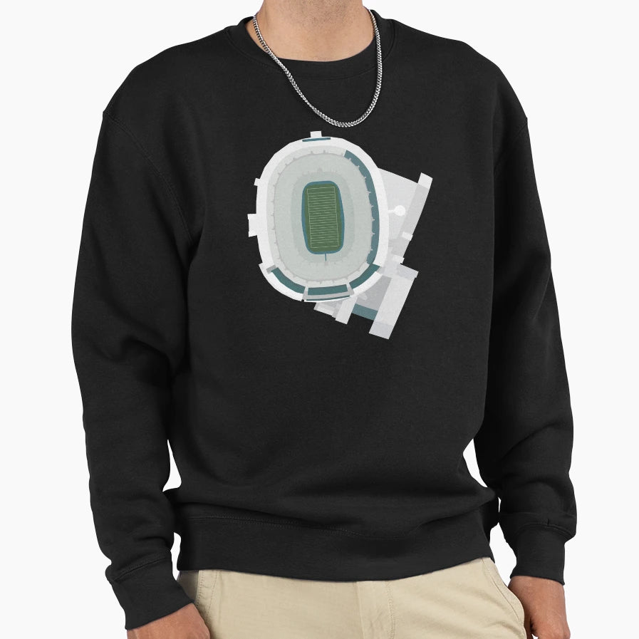 Green Bay Stadium Sweatshirt - Trendy Graphic Unisex - T-Shirt, Sweatshirt, Hoodie