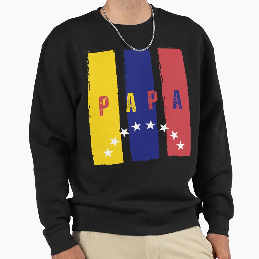 Papa Venezuela Sweatshirt - Graphic Print for Adults - T-Shirt, Sweatshirt, Hoodie